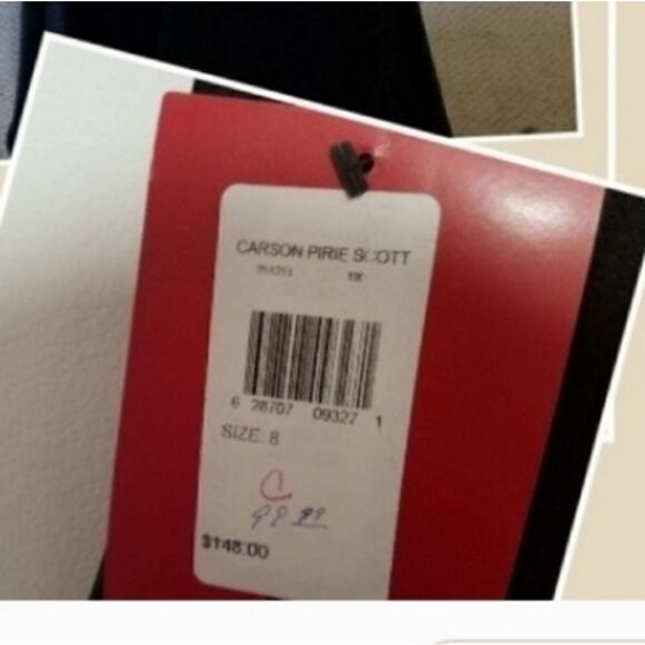 NWT JS Collection black long gown size 8 - Picture 6 of 7